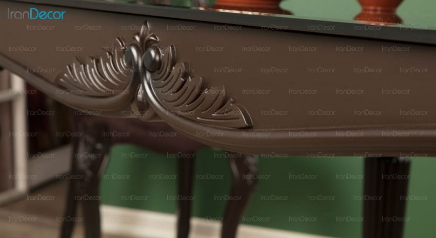 تصویر میز ناهار خوری کلاسیک ماندگار مدل نگار