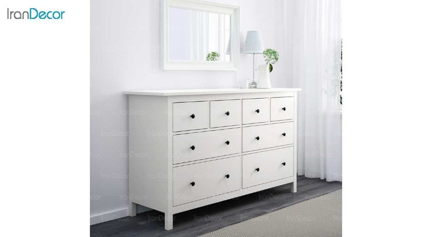 عکس تصویر دراور 8 کشو طرح ایکیا مدل Hemnes