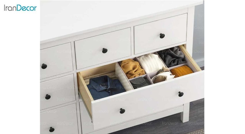 عکس تصویر دراور 8 کشو طرح ایکیا مدل Hemnes