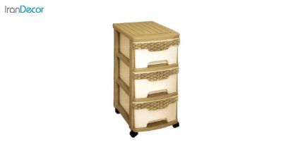 تصویر فایل پلاستیکی سه کشو ناصر پلاستیک مدل 653XL