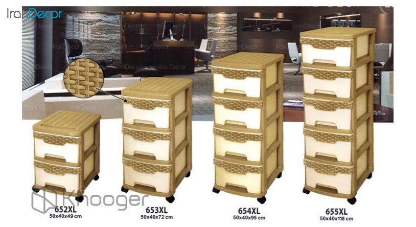 عکس فایل پلاستیکی پنج کشو ناصر پلاستیک مدل 655XL