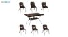 تصویر ست میز و صندلی پلاستیکی ناصر پلاستیک مدل 881621