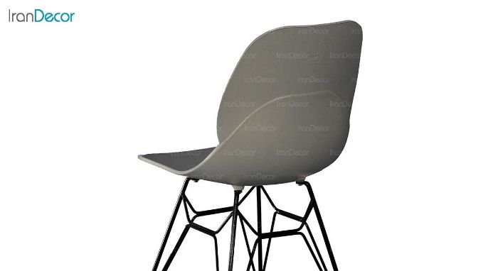تصویر صندلی پایه ایفلی فلزی بنیزان مدل کندو کد K530S