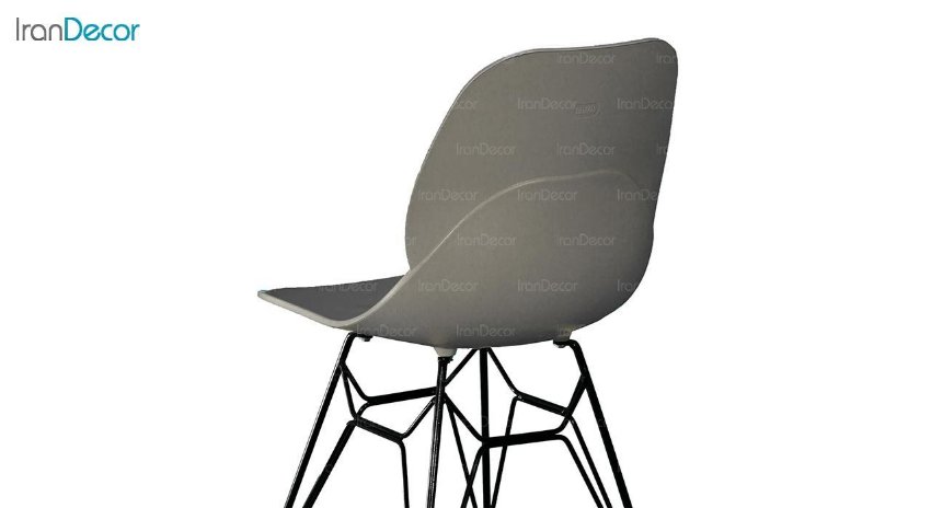 تصویر صندلی پایه ایفلی فلزی بنیزان مدل کندو کد K530S