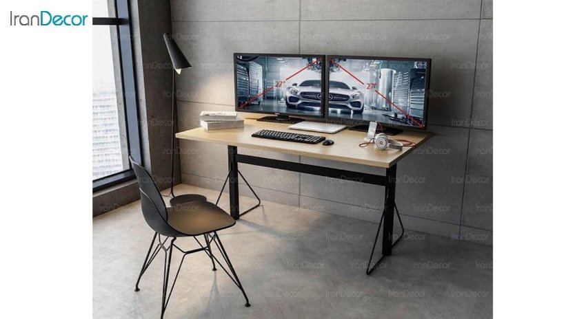 تصویر صندلی پایه ایفلی فلزی بنیزان مدل کندو کد K530S