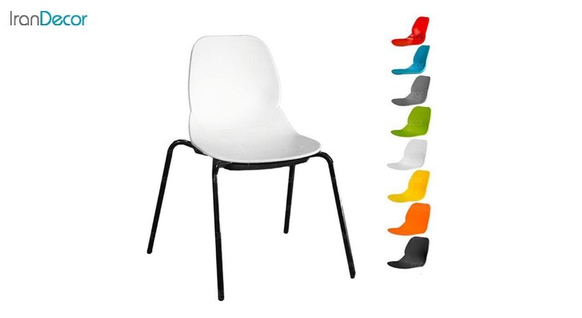 تصویر صندلی پایه خرچنگی فلزی بنیزان مدل کندو کد K540S