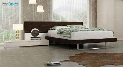 تصویر تخت خواب دو نفره امپریال مدل I119