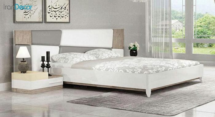 تصویر تخت خواب دو نفره امپریال مدل I149