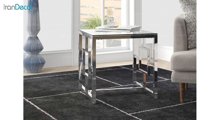 عکس میز عسلی سنگی مدل وارنر