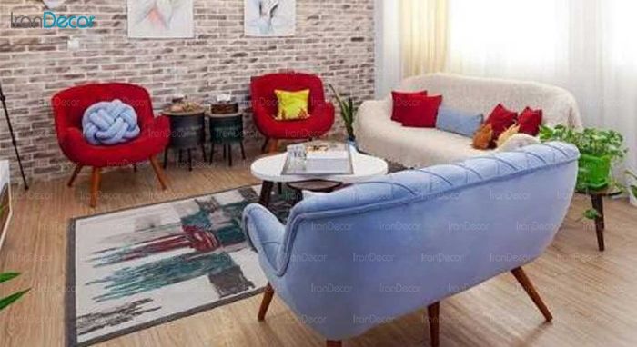 عکس سرویس مبل چستر قایقی مدل میداس