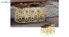 عکس ست میز عسلی سه تکه طرح سنگ ماد مدل ریتا