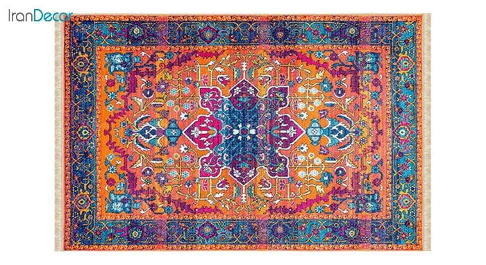 تصویر فرش ماشینی کرامتیان طرح وینتیج مدل PT59131-11