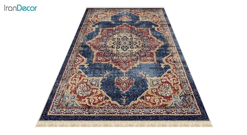 عکس فرش ماشینی کرامتیان طرح وینتیج مدل PT59132-11