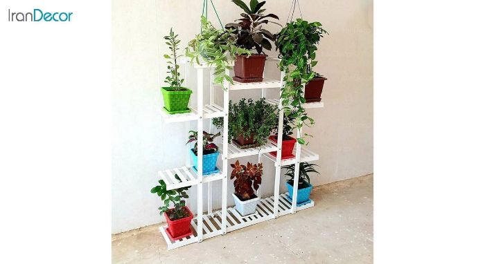 عکس استند گل و گیاه چوبی مدل W64
