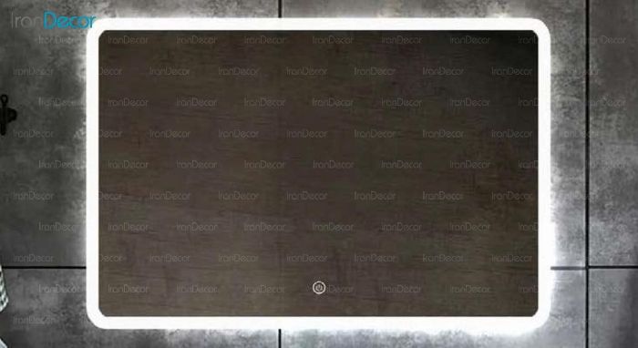 تصویر آینه مستطیل هوشمند بک لایت مدل F-103