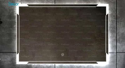 تصویر آینه مستطیل هوشمند بک لایت مدل F-119