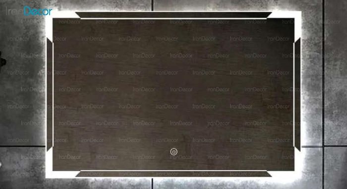 تصویر آینه مستطیل هوشمند بک لایت مدل F-119