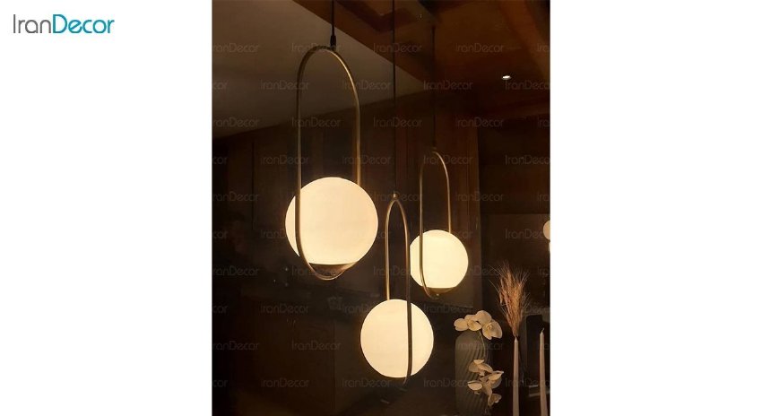 عکس چراغ آویز مدرن تک شعله مدل S205