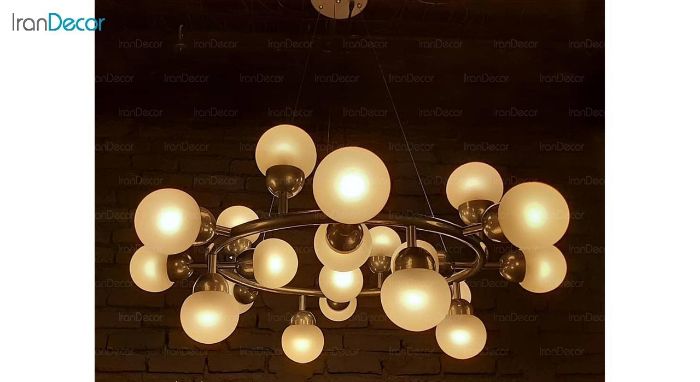 تصویر لوستر مدرن 20 شعله مدل S243