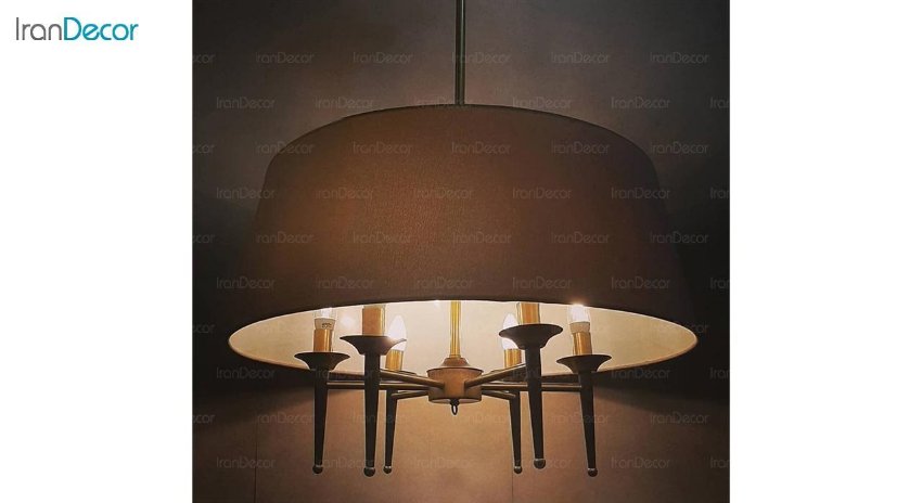 عکس لوستر مدرن 6 شعله مدل S252