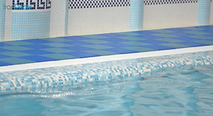 تصویر کفپوش تایل مدل مشبک کدT0101