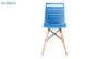 تصویر صندلی پایه ایفلی چوبی مدل NAIW استیل هامون