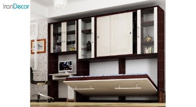 تصویر سرویس تخت خواب تاشو دو نفره مدل RCH-H8