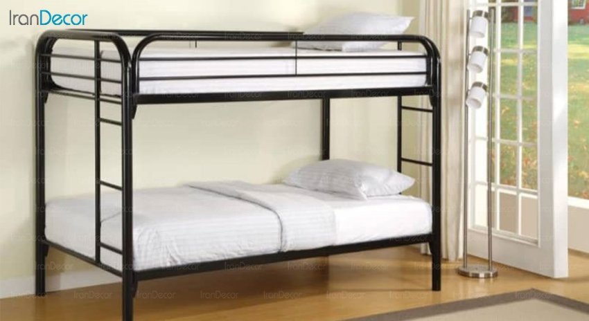 تخت خواب دو طبقه فلزی دورمی مدل s5