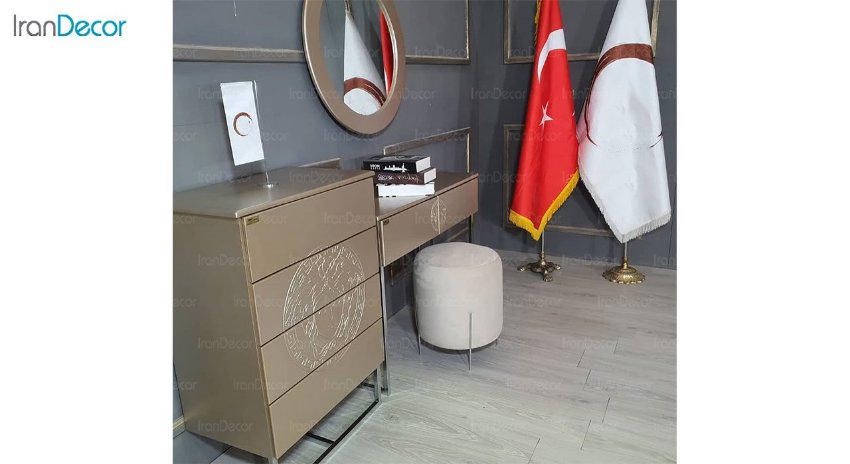 تصویر تخت خواب ماد مدل آپامه 