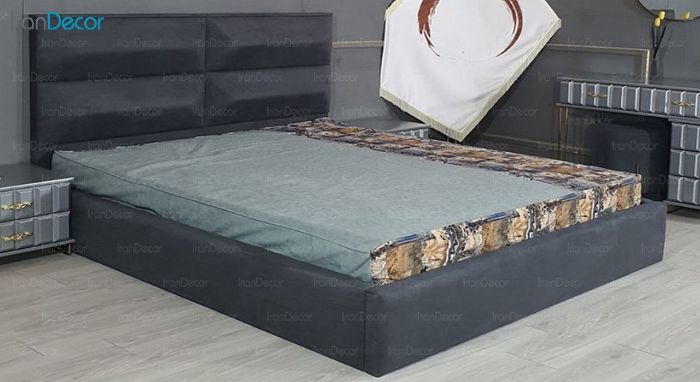 تصویرتخت خواب دونفره تالیا مدل آرشاوین نیو