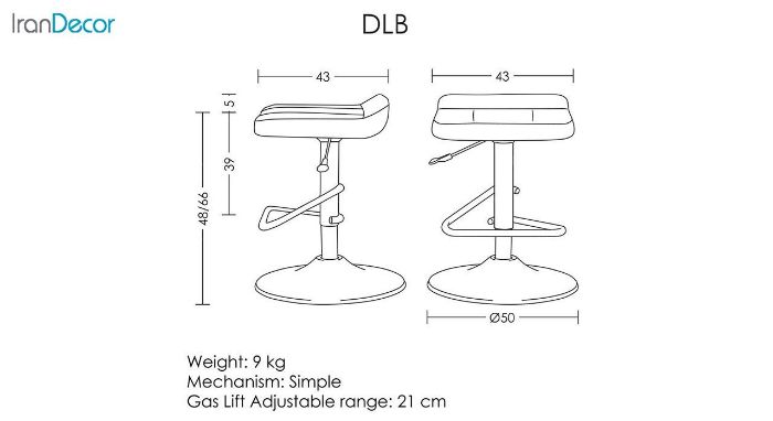 تصوير صندلی اپن آرتمن مدل DLB