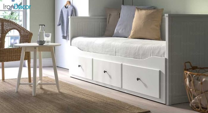 عکس کاناپه تخت شو ایکیا مدل همنس Hemnes
