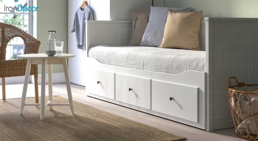 عکس کاناپه تخت شو ایکیا مدل همنس Hemnes