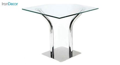 میز 4 نفره پایه فلزی نیلپر مدل DTT 553
