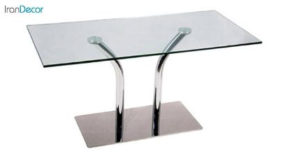 میز 6 نفره پایه فلزی نیلپر مدل DTT 753