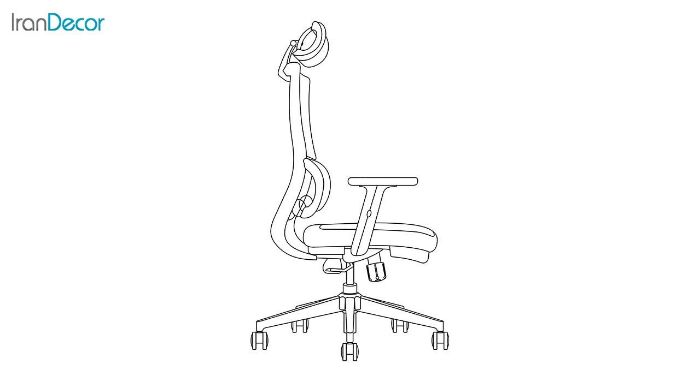 صندلی اداری مدیریتی نیلپر مدل OCM 113
