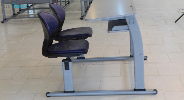نیمکت دانش آموزی 2 نفره نیلپر مدل TRG 415X2 تصویر