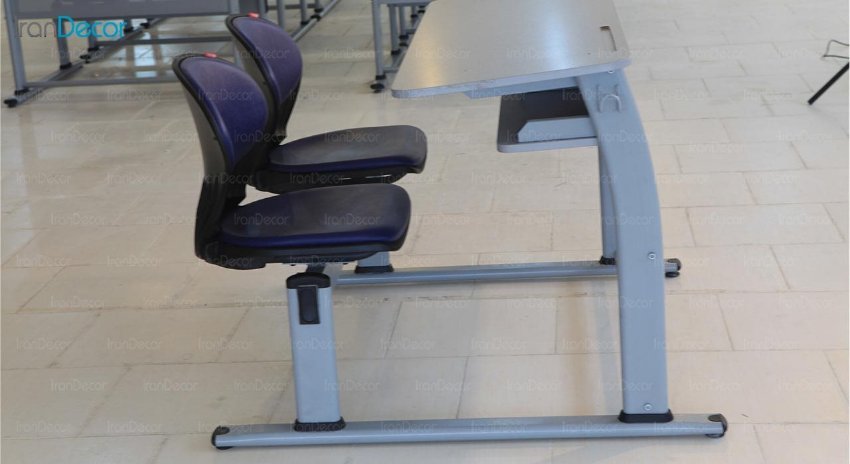 نیمکت دانش آموزی 2 نفره نیلپر مدل TRG 415X2 تصویر