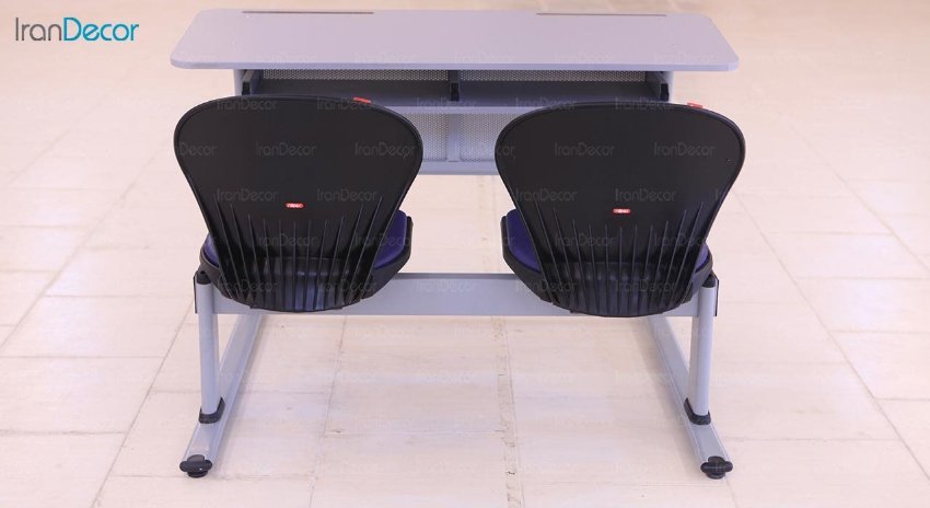 نیمکت دانش آموزی 2 نفره نیلپر مدل TRG 415X2 تصویر