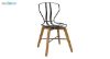 صندلی پایه چوبی ویهان مدل Vih-R83-W