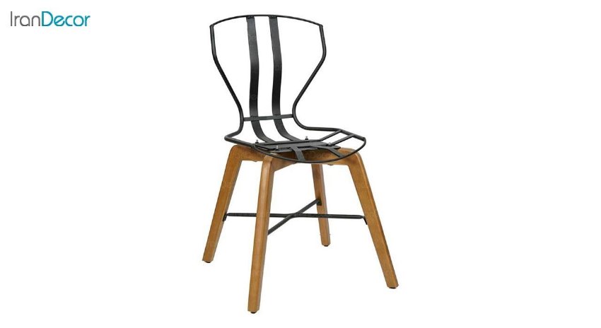 صندلی پایه چوبی ویهان مدل Vih-R83-W