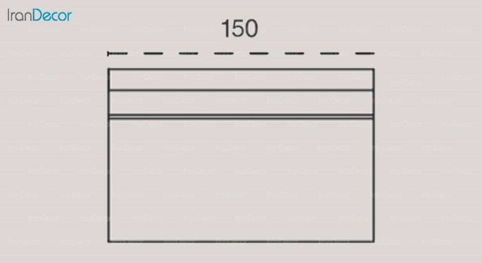 تصویر مبل راحتی دو نفره ایتال فوم مدل لِگو Lego 150