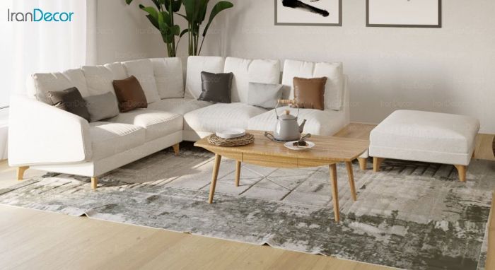 میز جلومبلی نیلپر مدل سیلوار Silvar NHFC557