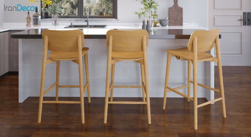 صندلی اپن چوبی نیلپر مدل سورین Sureen NREB558