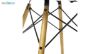 صندلی اپن پایه ایفلی استیل هامون مدل DANTW51