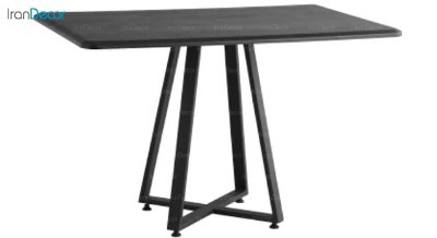 میز ناهار خوری پایه فلزی راشن مدل  RF-1010S