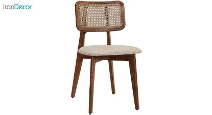 صندلی نظری کف تشکدار پشت حصیری مدل موکا P954