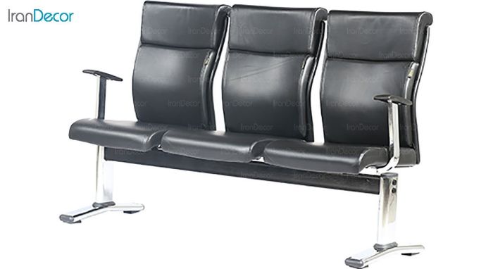 صندلی انتظار سه نفره گلدسیت مدل تینو Tino W220