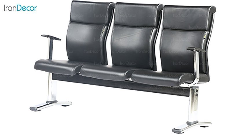 صندلی انتظار سه نفره گلدسیت مدل تینو Tino W220