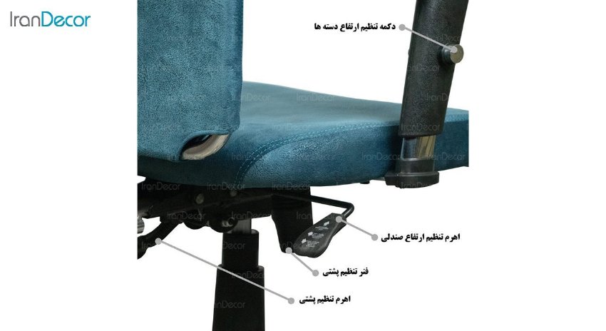 صندلی کارمندی هوگر مدل KH410-H